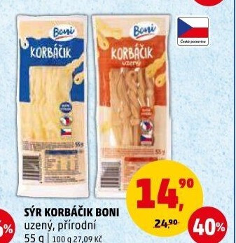 Sýr Korbáčky Boni