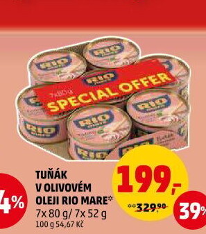 Tuňák v oleji Rio Mare