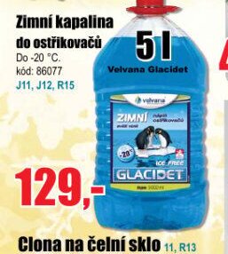 Zimní kapalina do ostřikovačů