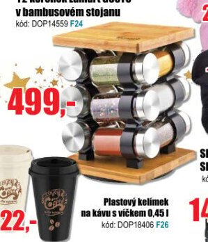 12 kořenek Lamart GUSTO v bambusovém stojanu