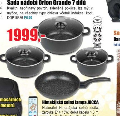 Sada nádobí Orion Grande 7 dílů