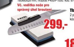 Oboustranný brusný kámen na nože