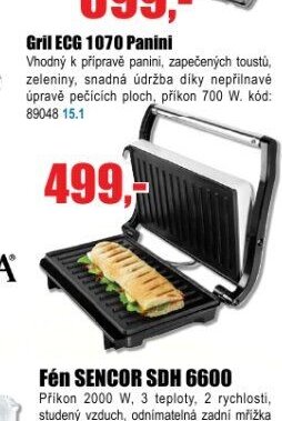 Gril ECG 1070 Panini