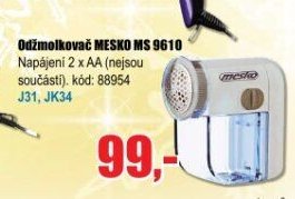 Odžmolkovač MESKO MS 9610