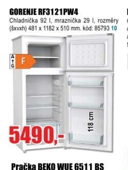 GORENJE RF3121PW4