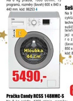 Pračka BEKO WUE 6511 BS