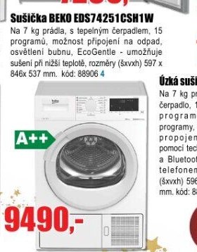Sušička BEKO EDS74251CSH1W