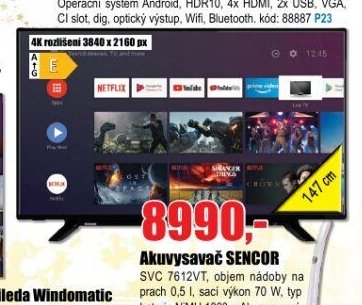 4K Android televizor TOSHIBA 58UA2063DG