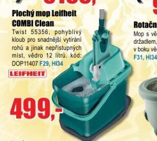 Plochý mop Leifheit COMBI Clean