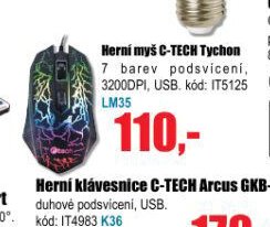 Herní myš C-TECH Tychon