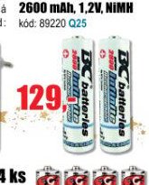 2ks nabíjecí baterie AA