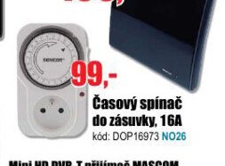 Časový spínač do zásuvky
