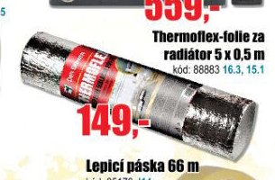 Thermoflex-folie za radiátor