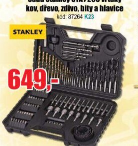 Sada Stanley STA7205 vrtáky