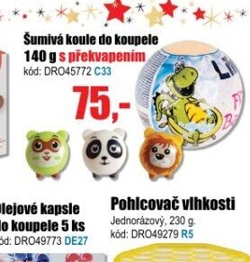Šumivá koule do koupele 140 g