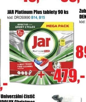 JAR Platinum Plus tablety 90 ks