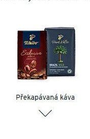 Překapávaná káva