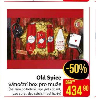 Old Spice vánoční box pro muže