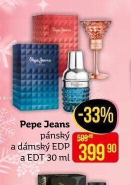 Pepe Jeans pánský a dámský EDP a EDT 30 ml