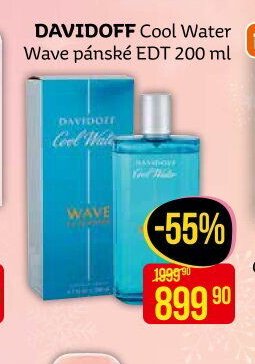 DAVIDOFF Cool Water Wave pánské EDT 200 ml