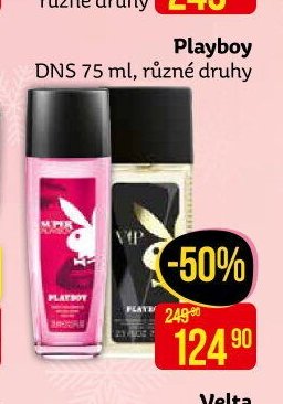 Playboy DNS 75 ml, různé druhy