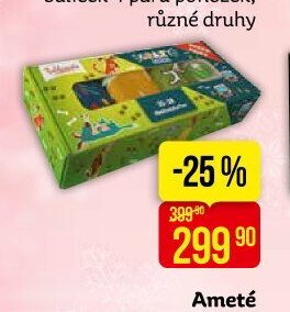 Bellinda crazy socks vánoční balíček 4 párů ponožek, různé druhy