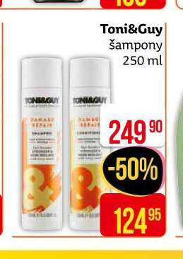 Toni&Guy šampony 250 ml