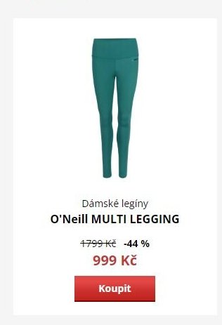 Dámské legíny O'Neill MULTI LEGGING