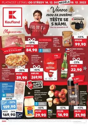 akční leták Kaufland 14.12.2022-18.12.2022