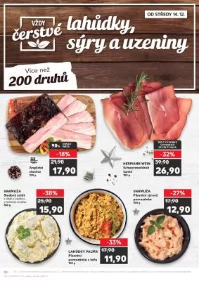 akční leták Kaufland 14.12.2022-18.12.2022