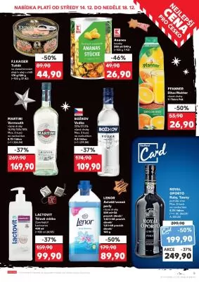 akční leták Kaufland 14.12.2022-18.12.2022