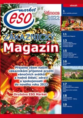 akční leták ESO MARKET 14.12.2022-31.12.2022