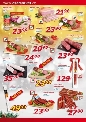 akční leták ESO MARKET 14.12.2022-31.12.2022