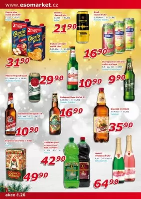akční leták ESO MARKET 14.12.2022-31.12.2022