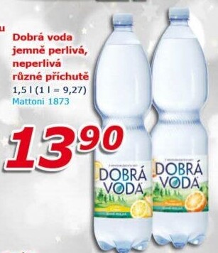 Ochucená voda Dobrá voda