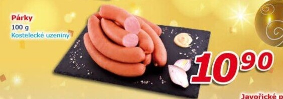 Párky Kostelecké uzeniny