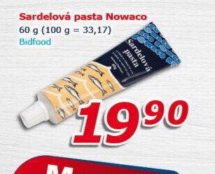 Pasta sardelová Nowaco