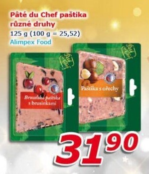 Paštika Paté du Chef