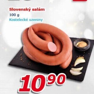 Salám slovenský točený Kostelecké uzeniny