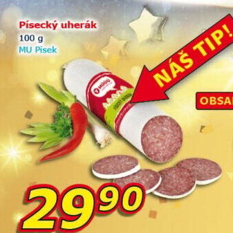 Salám Uherák písecký Maso uzeniny Písek