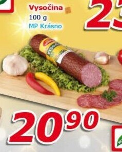 Salám Vysočina Krásno