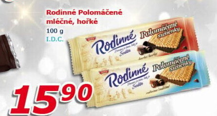 Sušenky Rodinné polomáčené Sedita