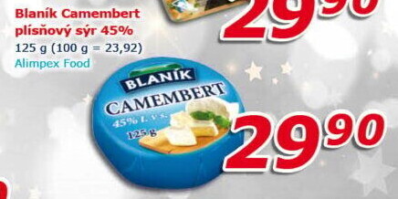 Sýr Camembert Blaník