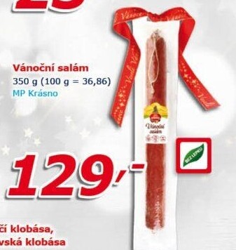 Vánoční salám Krásno