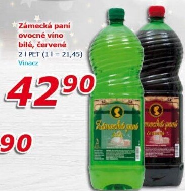 Víno stolní Zámecká paní