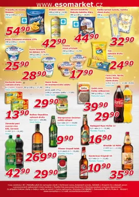akční leták ESO MARKET 14.12.2022-31.12.2022