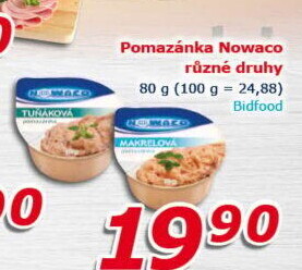 Pomazánky Nowaco