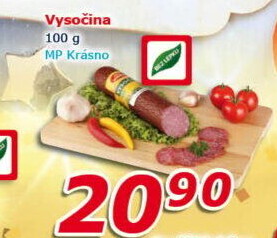 Salám Vysočina Krásno