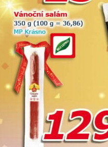 Vánoční salám Krásno