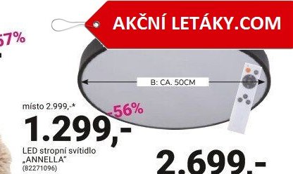 LED stropní svítidlo ANNELLA - Möbelix akcniletaky.com